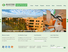 Tablet Screenshot of milestonepm.com